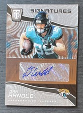 2021 Panini Chronicles Dan Arnold Totally Certified Autograph Jaguars
