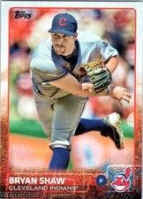 2015 Topps #425 Bryan Shaw Cleveland Indians