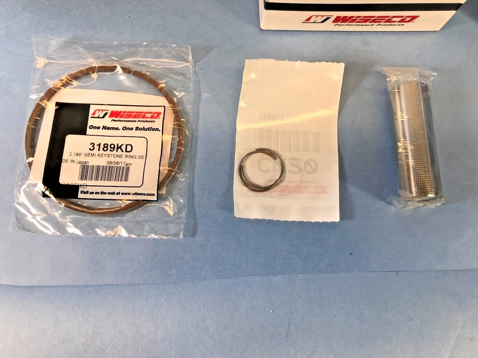 NUEVO JUEGO DE PISTONES POLARIS 700 2007-2010 STD DIÁMETRO WISECO RMK DRAGON SWITCHBACK Foto 3 de 4