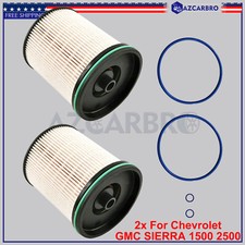 2X For Chevy SILVERADO GMC SIERRA New Fuel Filter Kit & Gaskets 23304096, TP1015
