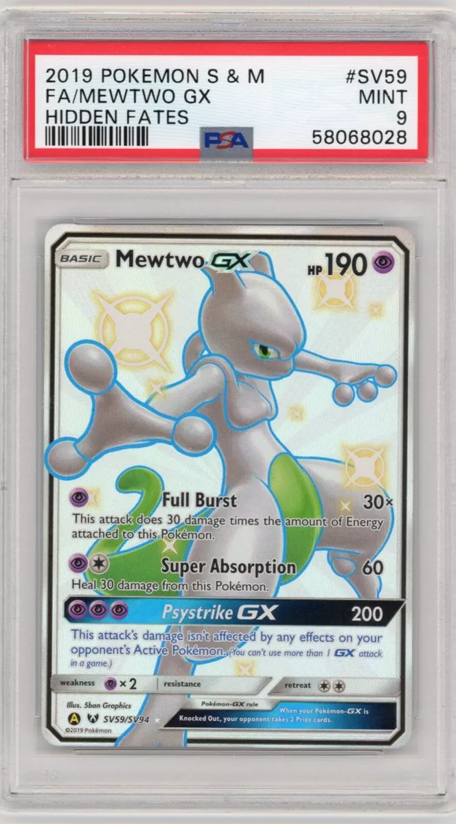 Mewtwo GX - Hidden Fates: Shiny Vault - Pokemon