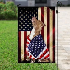 Pitbull American Patriot Flag Graden Flag