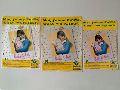 KONVOLUT WERBUNG 80ER JAHRE SPECIAL PUPPE EMILIE - PATOUF - KOHL PATCH KINDER