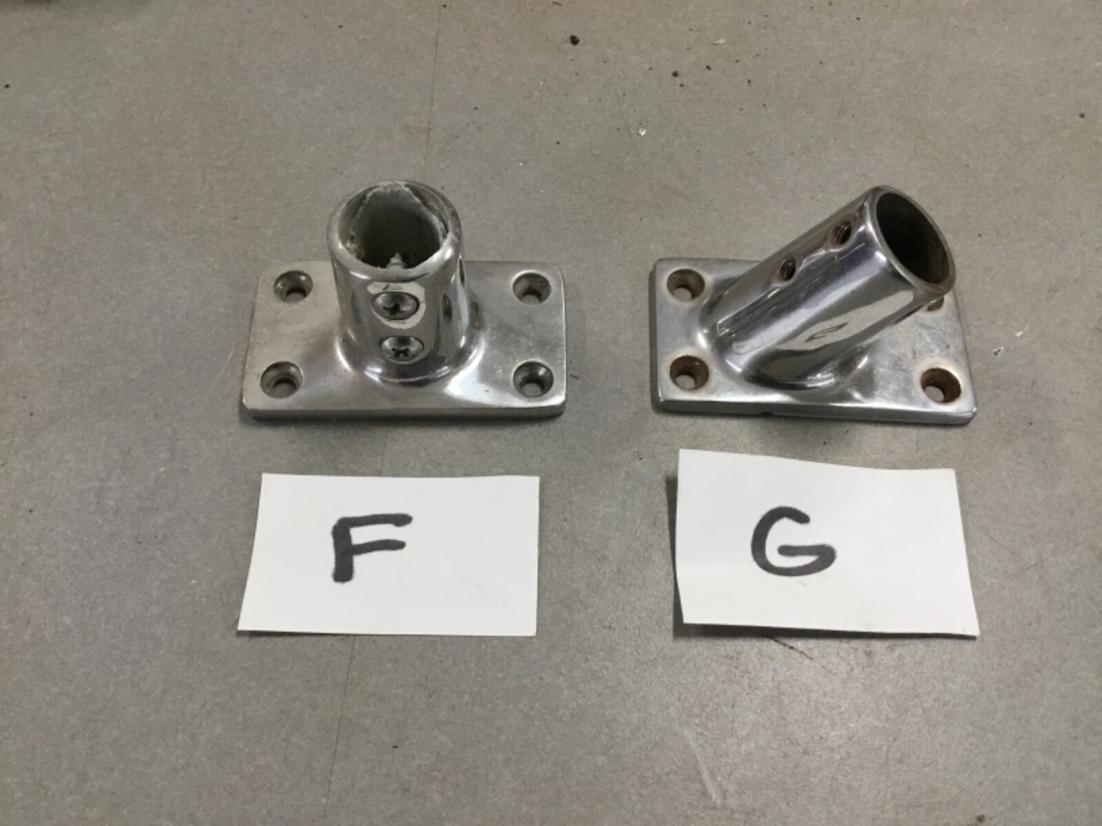 Assorted Stainless Steel Boat Railing Hardware Price Is Per Piece eBay