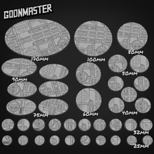 Industrial floor bases Legion Terrain Scenery Tabletop Miniatures 28mm Wargames