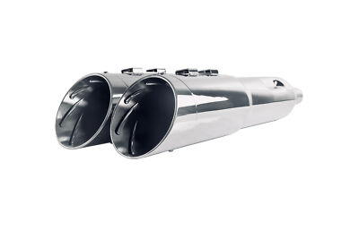 5.0'' Stepped Pipes for Harley Davidson Slip On Mufflers Touring 95-16 Models