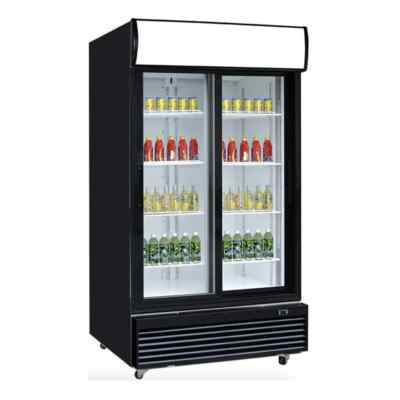 Chef AAA - TSM-33SR, Commercial 39'' 2 Glass Door Merchandiser Refrigerator 33.2