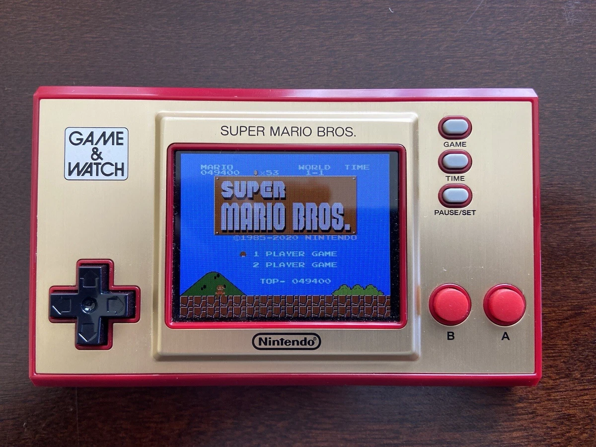 Super mario game cheap and watch price
