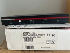 Hall Technologies GEM-EX-R Dual 4K HDMI, USB, AUDIO, & RS-232 over 1 CAT6 Extend