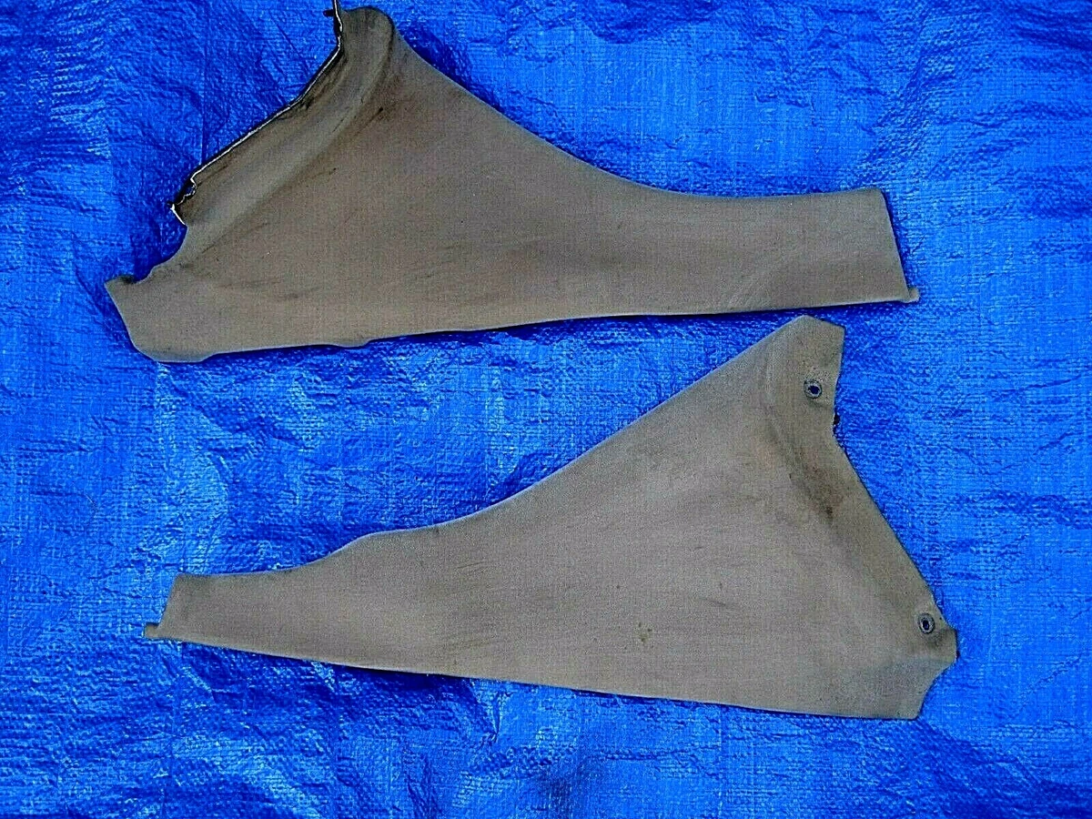 1990-1996 Nissan 300zx 12s z32 console trim right and left tan