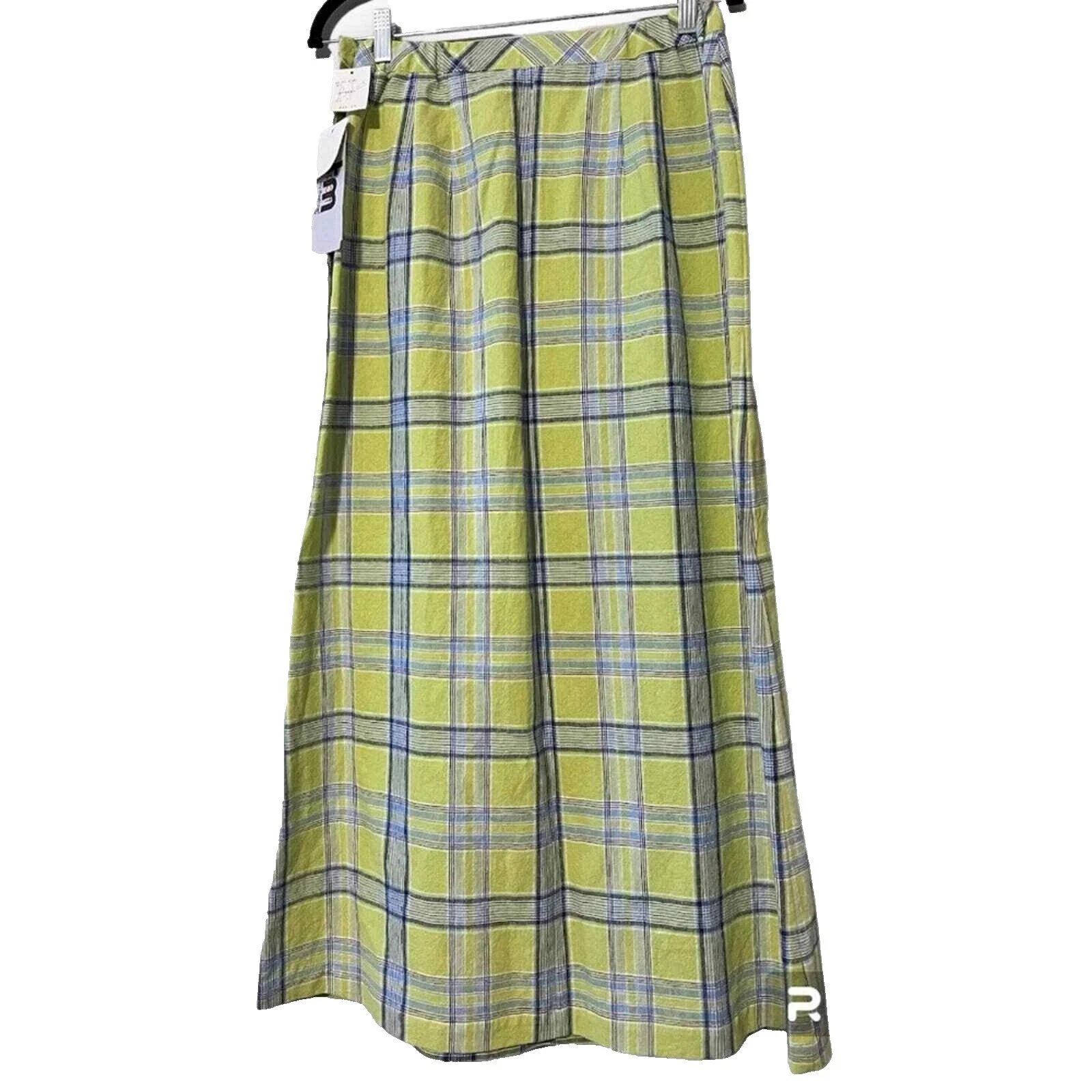 Plaid Maxi Skirts for Women