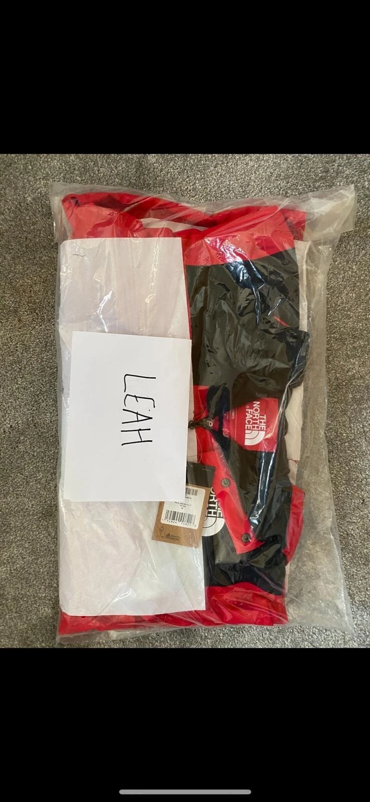 Veste de montagne Supreme x The North Face (logo S)   Rouge [Moyen]