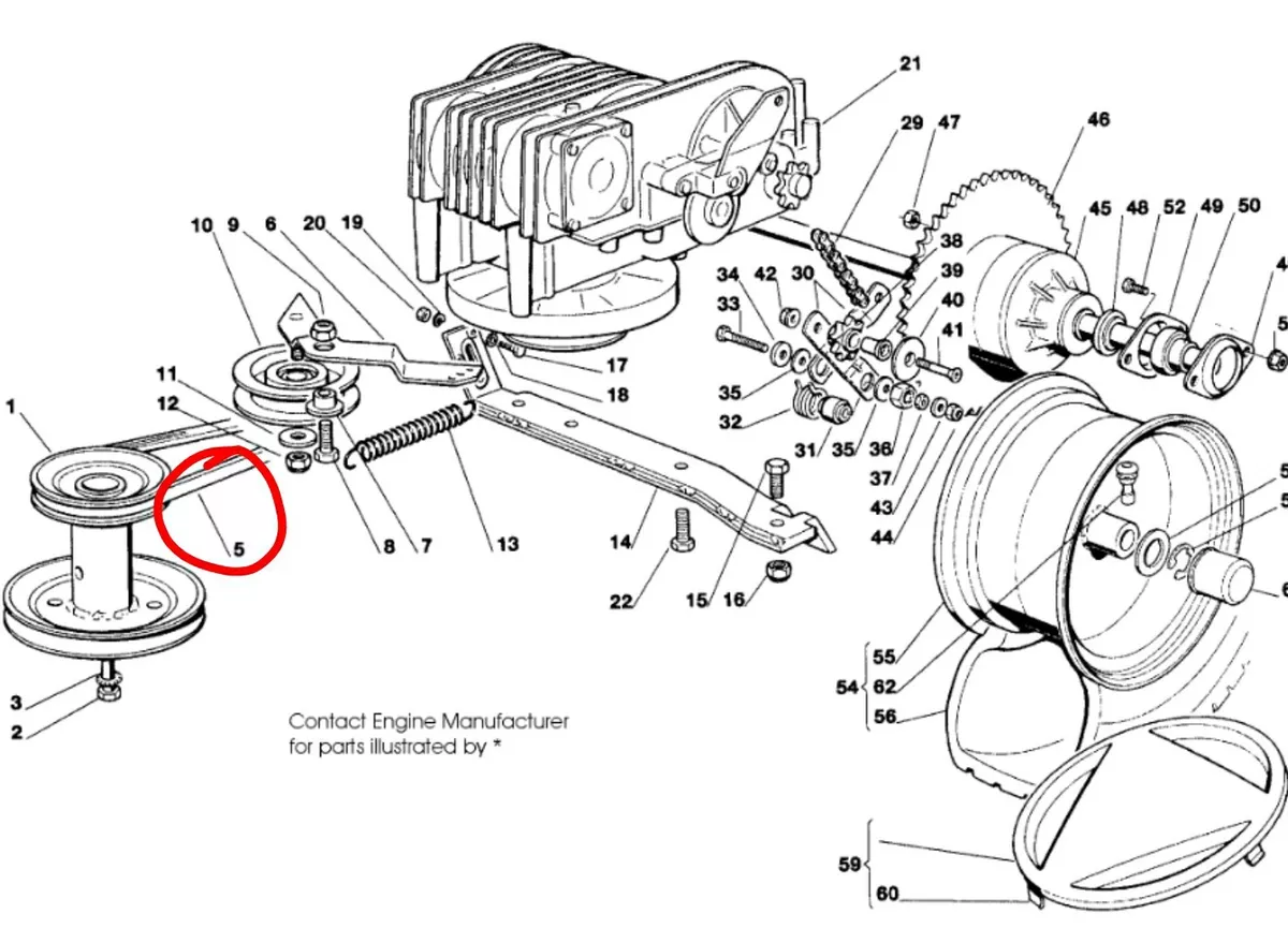 Castel garden mower parts deals