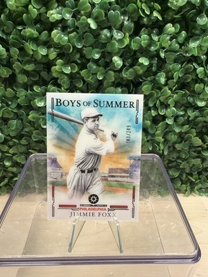 2025 Panini Boys of Summer - Jimmie Foxx, Jimmie Foxx #9 /249