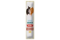 Blechschild Spruch 46X10 Cm Zuhause Ist Wo Meine Meerschweinchen Sind Schild