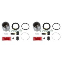 2X Frenkit Reparatursatz Bremssattel Vorne Passend FüR Alpine V6 Dacia Logan SAN