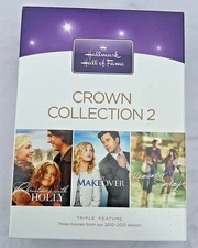 Hallmark Crown Collection 2 DVD Box 3 Films Xmas Holly Makeover Remember Sunday