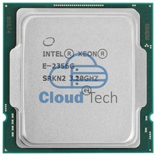 New SRKN2 Intel Xeon E-2356G 6-Core 3.20GHz 8.0GT/s LGA1200 12MB 80W Processor