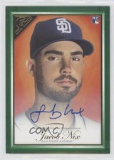 2019 Topps Gallery Green Auto 39/99 Jacob Nix #65 Auto lz7