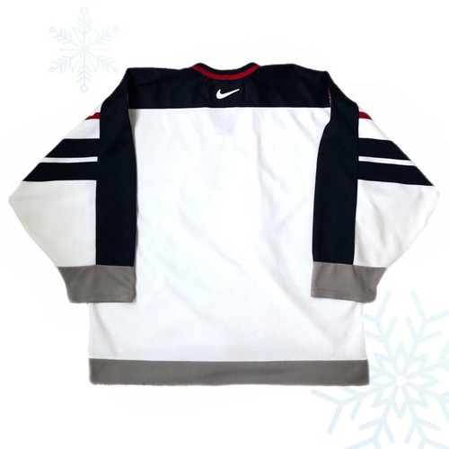Maglia Nike Hockey USA Vintage Large 1998 Olimpiadi Invernali Nagano Giappone - Foto 2 di 7