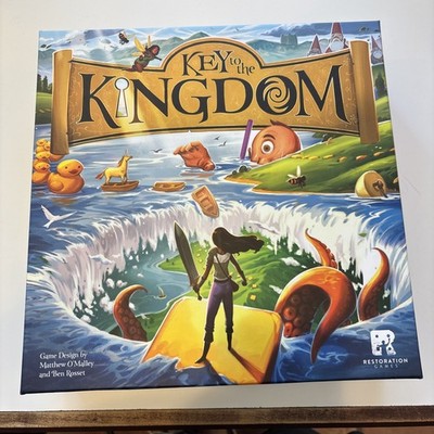 Key To The Kingdom Board Game Restoration Games Adventure Complete