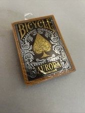 Bicycle AURORA Playing Cards Deck Embossed Case 100 Hand Drawn Artwork Pips