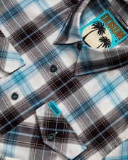 Dixxon The Long Bay LS flannel Shirt Men's LT (Large Tall) BNIB Never Opened