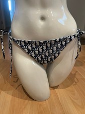 Y2K CHRISTIAN DIOR LOGO BIKINI BOTTOM SIZE L ...