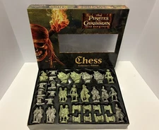 Disney Pirates of the Caribbean Chess Set Dead Men's Chest Collector's Edition