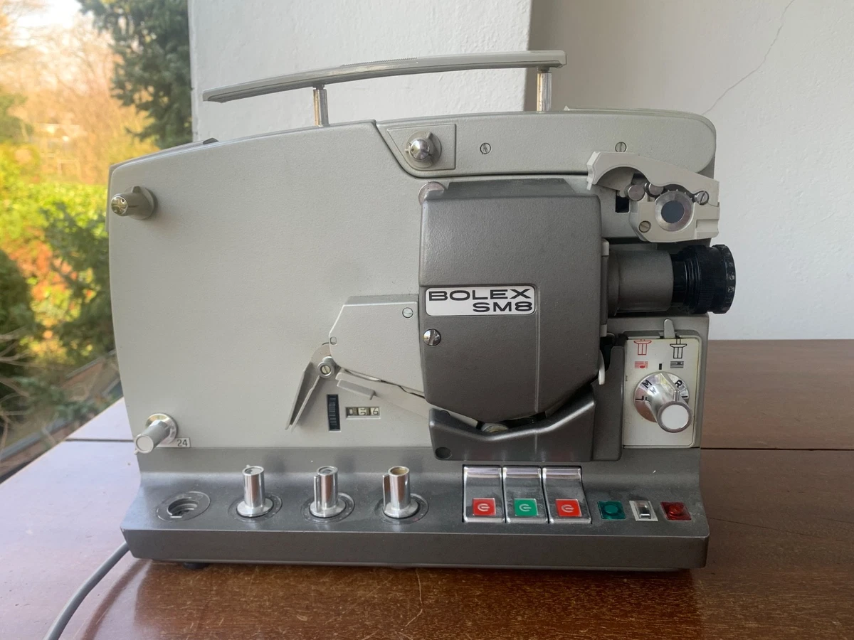 A Bolex Paillard 18 5 8mm Film Projector
