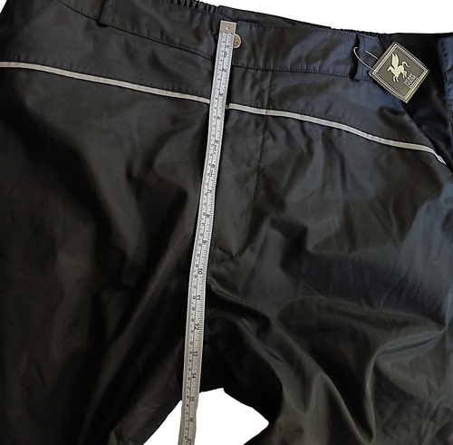 Equestrian Rain Breeches Pants Men's 38 Waterproof Fleece Lined Derby House NEW - Picture 17 of 19