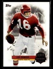 2012 Topps #QI-LD Len Dawson QB Immortals Card Kansas City Chiefs