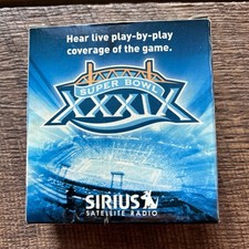 Sirius Satellite Radio Promo NFL Super Bowl XXXIX 2005