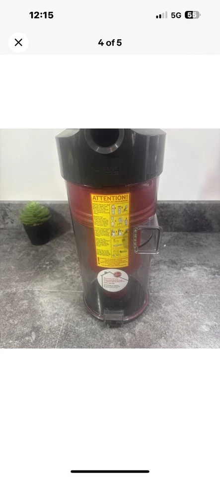 Replacement bin for Hoover HU300UPT Upright Vacuum Cleaner H-Upright 300 - Image 4 of 4