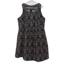 Forever 21 Plus Size 2XL A-Line Short Dress Tapestry Floral Wool Blend