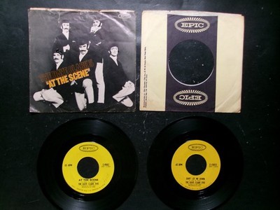 (2) 45 rpm records (The Dave Clark Five) AT THE SCENE / DON'T LET ME DOWN
