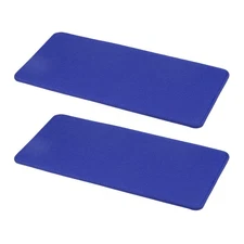 2Pcs Felt Base Shaper, 12 x 6 Inch Rectangle Bag Bottom Shaper, Dark Blue