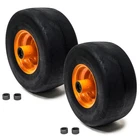 (2) 13X6.50-6 Wheel Flat Free Tire For Scag 482504 483050 9278 Turf Tigers