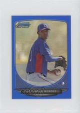 2013 Bowman Chrome Minis Blue Refractor 70/99 Yohander Mendez #308 0o5y