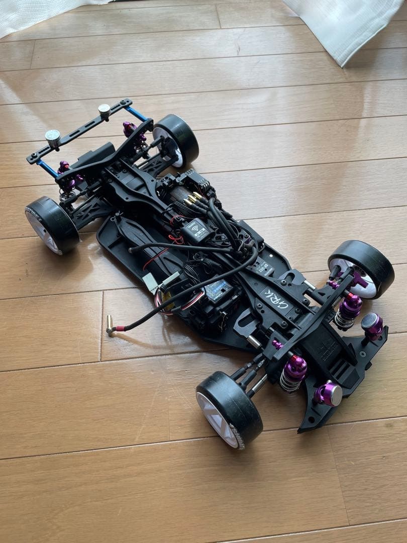 SHIBATA GRK GS2 EVO 1/10 RC Drift Chassis w/ ESC Motor Servo Gyro