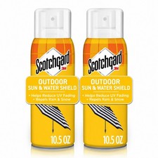 2 pack Scotchgard Outdoor Sun Water Shield Fabric Spray, 10.5 oz