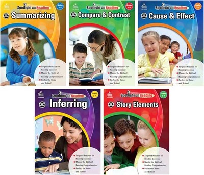 Grade 3 & 4 Spotlight on Reading 5 Book Comprehension Bundle Homeschool