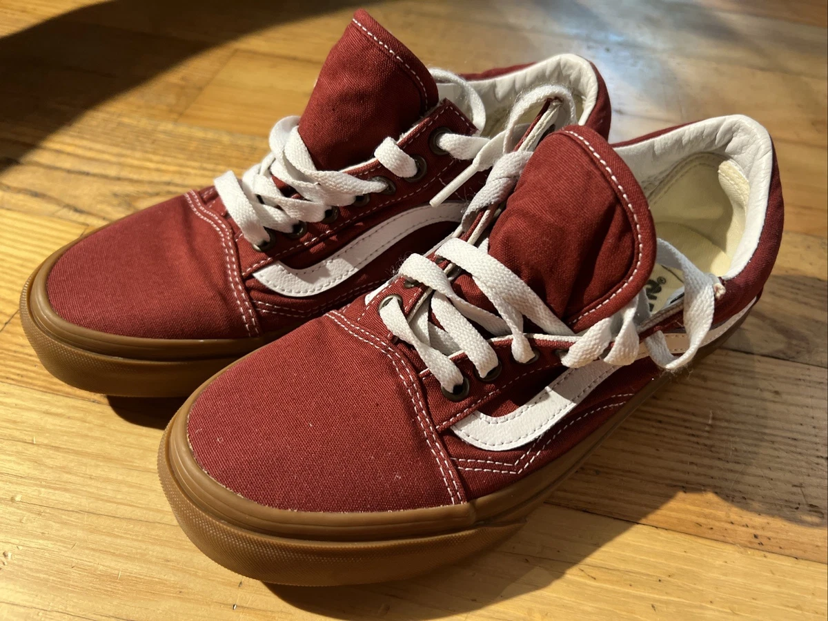 VANS Skate‎ Old Skool Hairy Suede Burgundy Red VN0A2Z32KGD Men\'s US Size 5.5 Vans Skate Old Skool Hairy Suede - Burgundy Red for sale | eBay main image 2