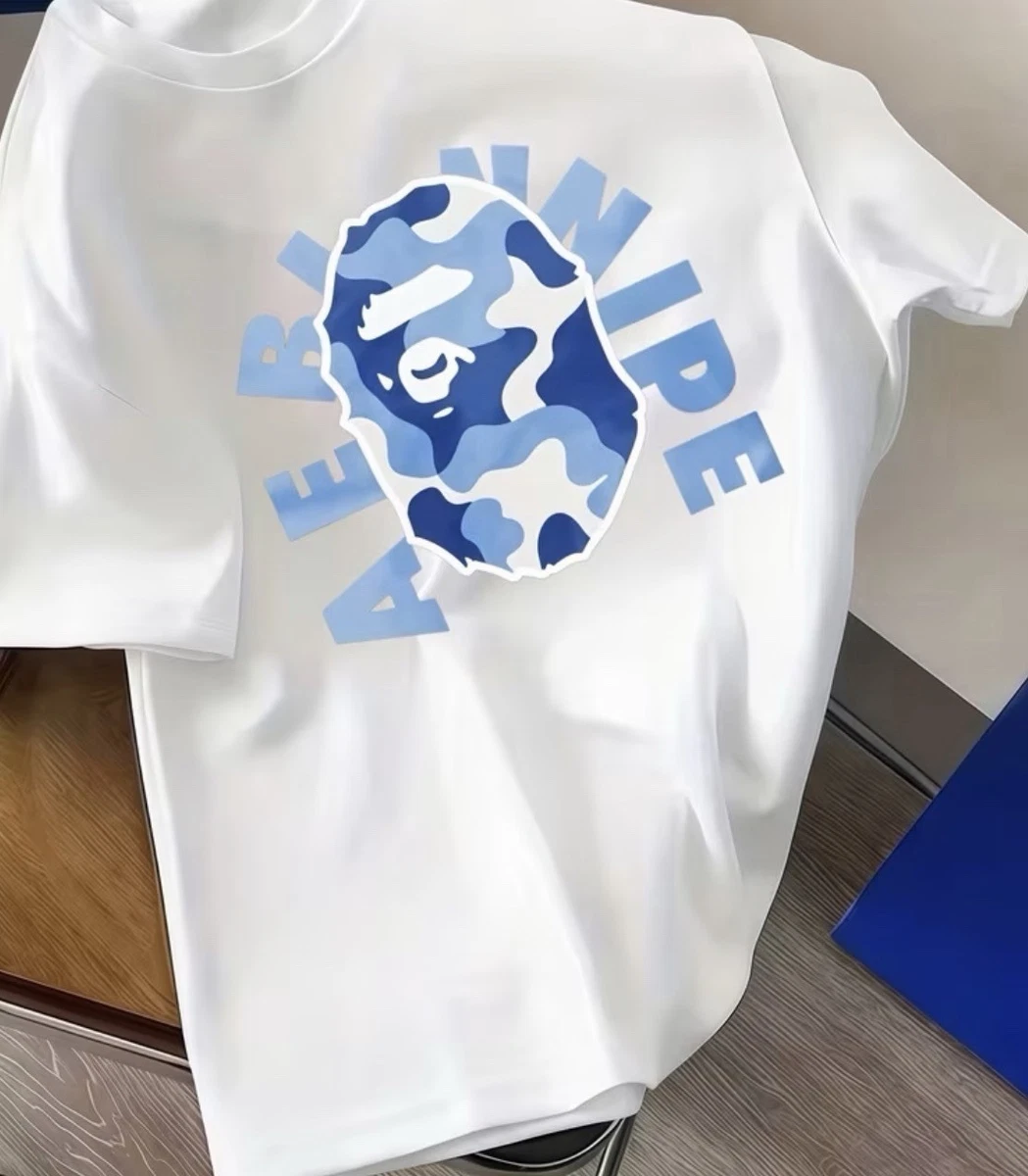 A Bathing Ape Blue Shirts for Men for sale | eBay