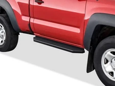 APS Black Running Boards Style Fit 05-23 Toyota Tacoma Standard Cab