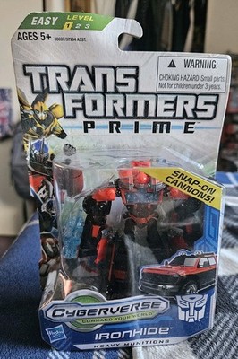 Transformers Prime Commander Ironhide Cyberverse Mosc 2012 (Non Mint Box )