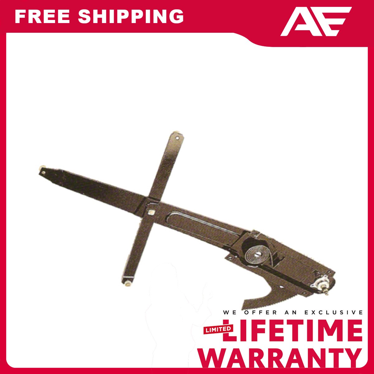 Window Regulator Front Driver Side For 1967 Ford GT40 Mustang Mercury Cougar