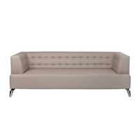 BüRoeinrichtung Sofa Couch 2 Sitzer Arbeitszimmer Polstersofa Kunstleder MöBel