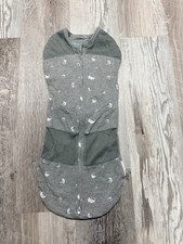 Happiest Baby 5 Second Swaddle Sleepea Gray Graphite Stars S 5-12 lb