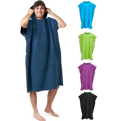 Fit-Flip Strandponcho für Surfer - Poncho Handtuch schnelltrocknend - Badeponcho